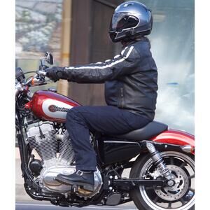 Cortech The Primary Motorcycle Jeans Mens 40 Blue Cordura Fabric 3M Reflective